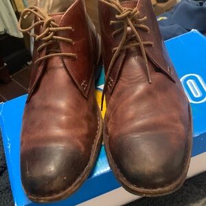 Sebago Men's Brown Leather Chukka Boots